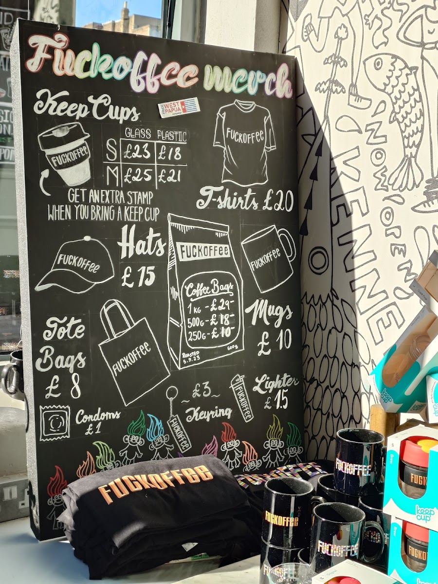 Goswell Road Coffee Menu - Image 1